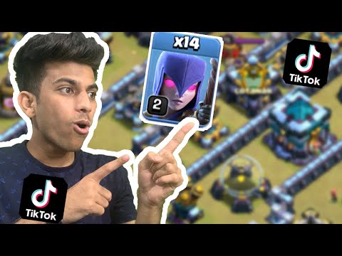 IMPOSSIBLE!! TIKTOK CLASH OF CLANS TRICKS THAT ACTUALLY WORKS