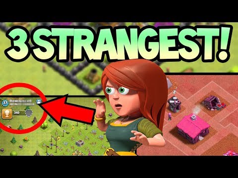 TOP 3 STRANGEST Villages in Clash of Clans! Can YOU Explain them?