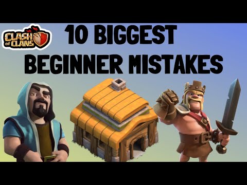 10 BIGGEST Beginner Mistakes | Clash of Clans Beginner Tips 2020 | Clash of Clans Beginners Guide