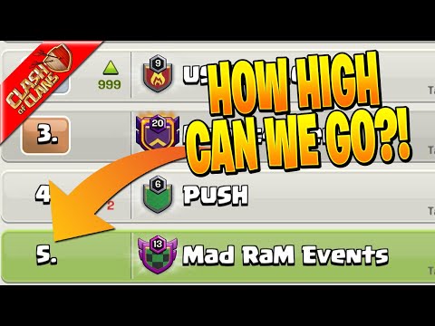 PUSHING to the TOP 5 CLANS in the USA! – Clash of Clans