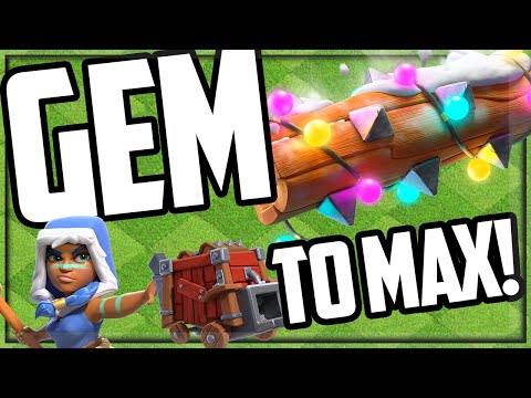 GEM TO MAX Town Hall 13 – Clash of Clans Update!