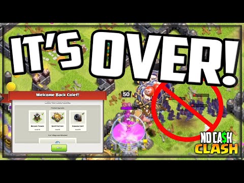 It's FINALLY OVER! Moving on in No Cash Clash of Clans