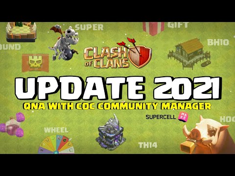 CLASH OF CLANS 2021 UPDATE! – Th14, New Mode, Super Troops, Bh10 and More  QNA with Coc CM