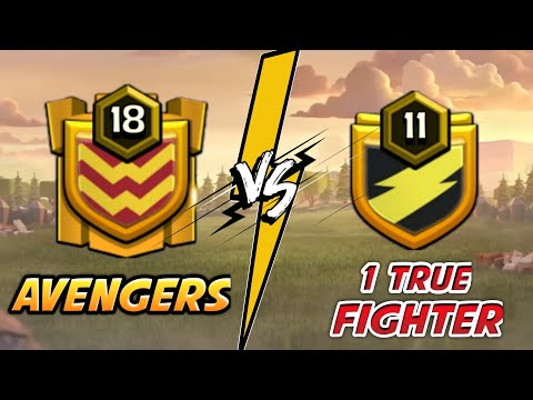 Avengers Vs 1 True fighter | Clash Of Clans