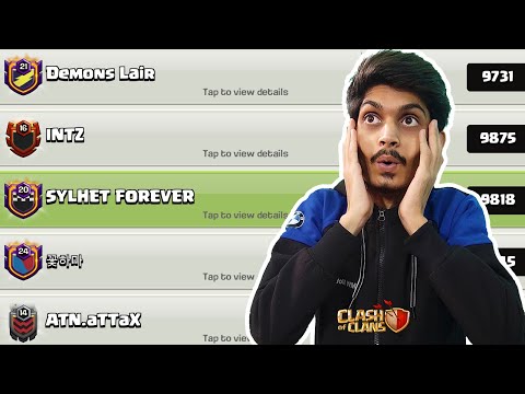 WORLD TOP WAR CLANS SECRETS REVELED…WE ARE IN TOP??? CLASH OF CLANS – COC