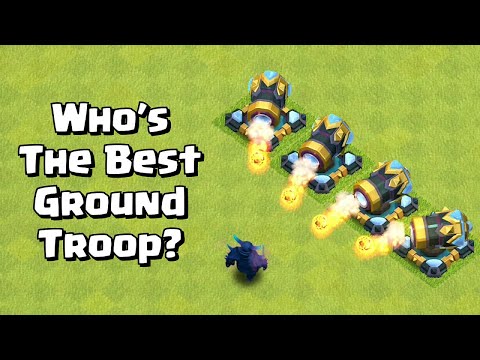 Finding The Best Ground Troop | Clash of Clans