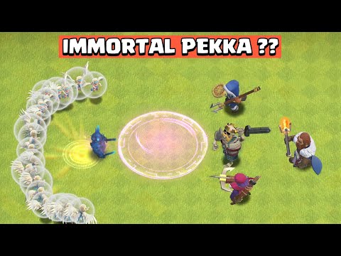 Making PEKKA IMMORTAL | PEKKA Vs Heroes | Clash of Clans