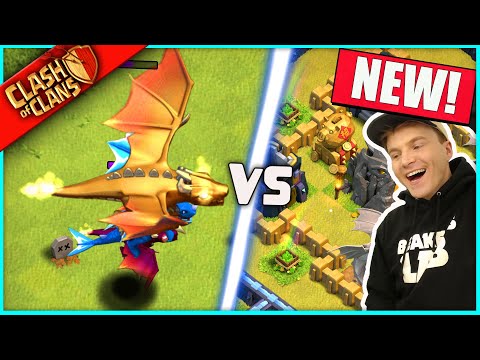 …IT'S HERE!!! ▶️ Clash of Clans ◀️ IMMORTAL GOLDEN DRAGON "HOG MOUNTAIN CHALLENGE"