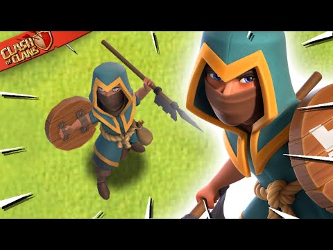 New Rogue Champion Hero Skin for Clash of Clans!
