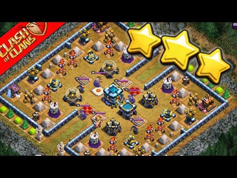 How to Three Star Last town hall 13 challenge easily ! Coc Update ! Hammer jam………..Coc