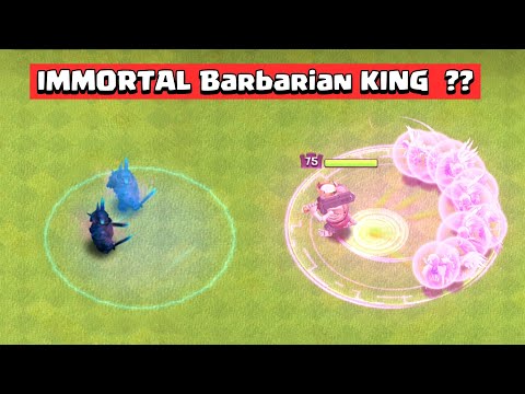 Most Powerful Barbarian KING Vs 1 Troop Challenge | Clash of Clans Update