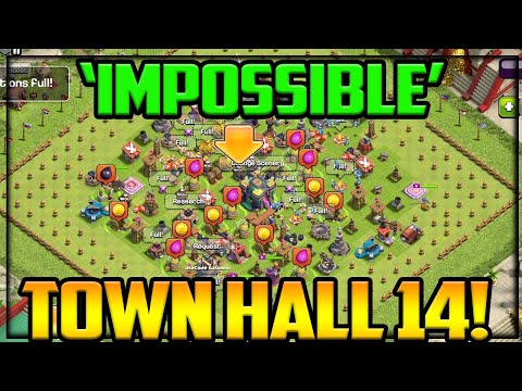 First Ever 'IMPOSSIBLE' ALL Level 1 Town Hall 14! Clash of Clans