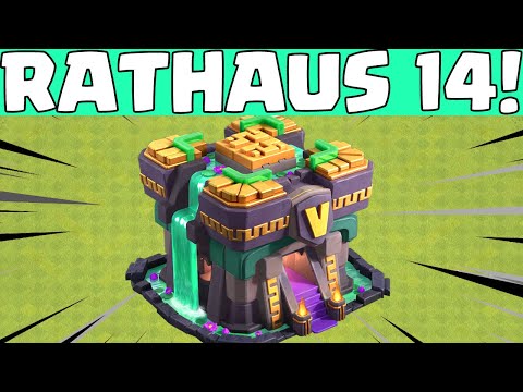RATHAUS 14! ?? Clash of Clans Update 2021 * CoC [deutsch/german]