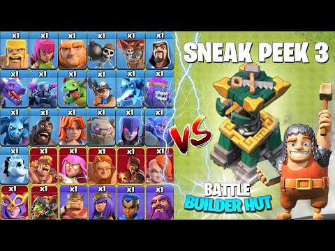 Town Hall 14! NEW BATTLE BUILDER HUTS Explained! Clash of Clans Update Sneak Peek 3! Coc Update 2021