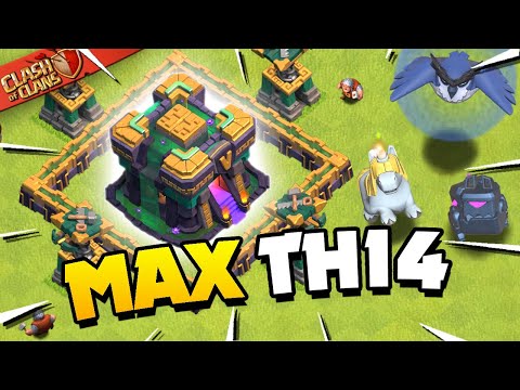 Max Town Hall 14 Gameplay in Clash of Clans!