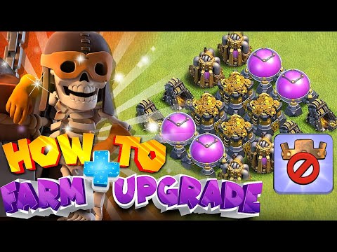 How to Upgrade and Farm without hero!!! | Clash Of Clans |