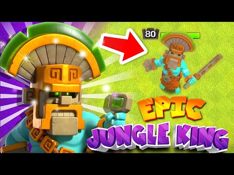 New Epic Jungle King July season skin!! | Clash Of Clans |