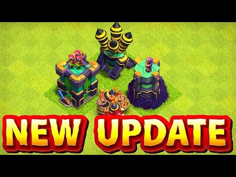 NEW UPDATE!! troop levels and weapon upgrades!!! | Clash Of Clans |