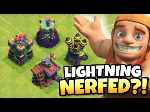 NEW TROOP and DEFENSE LEVELS is a NERF to Lightning! Summer 2021 Update | Clash of Clans