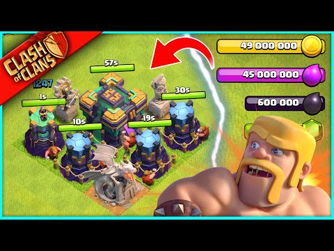 THE MOST OVERPRICED UPGRADES IN CLASH OF CLANS HISTORY JUST FINISHED (at the same EXACT time)