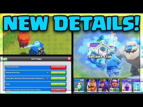 NEW UPDATE Details! The ENTIRE Clash of Clans Update in ONE Video!