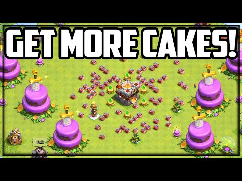 Get MAX Cakes in Clash of Clans – MAKE Them Spawn in Specific Places!